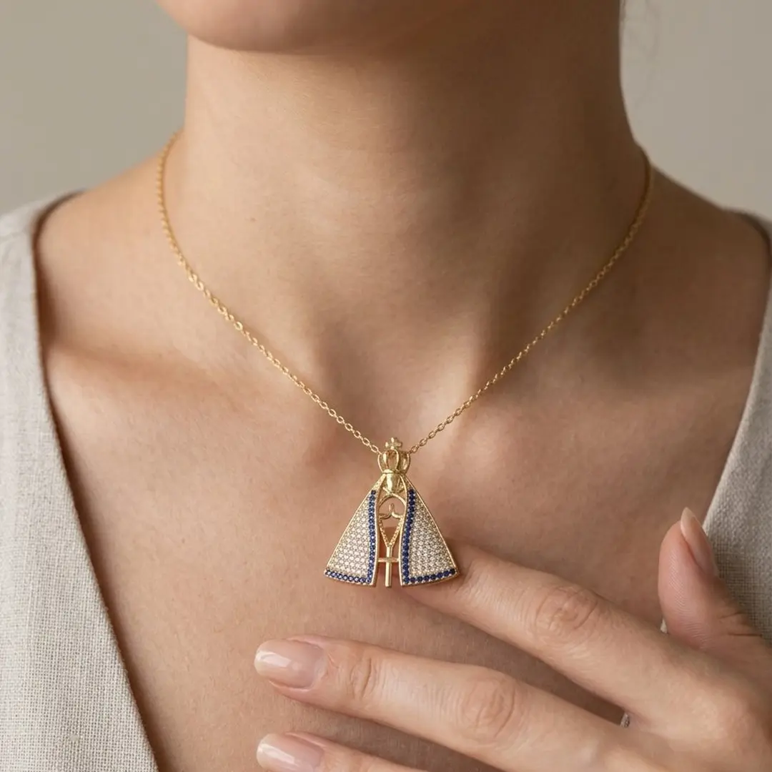 Colar Nossa Senhora Aparecida - imagem 4