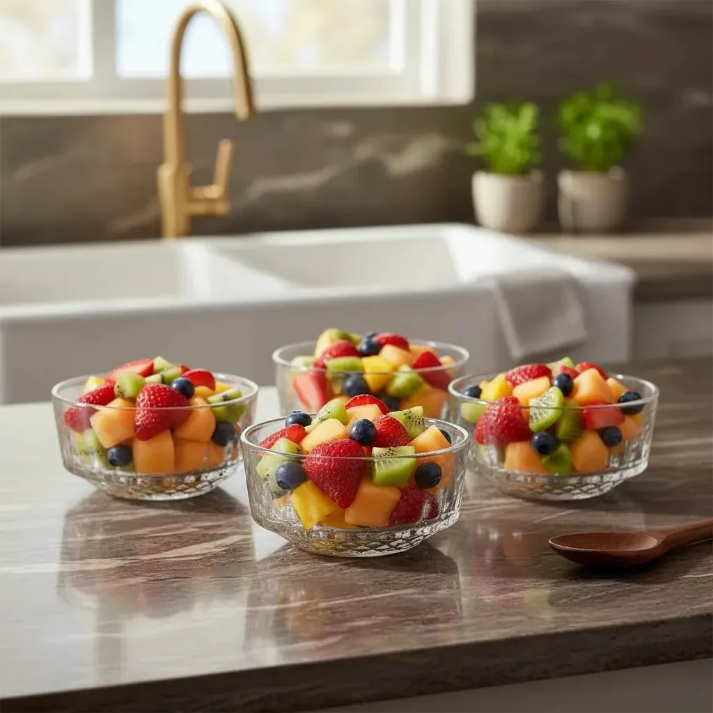 Conjunto de Bowls Diamantino 6 Unidades 260ml