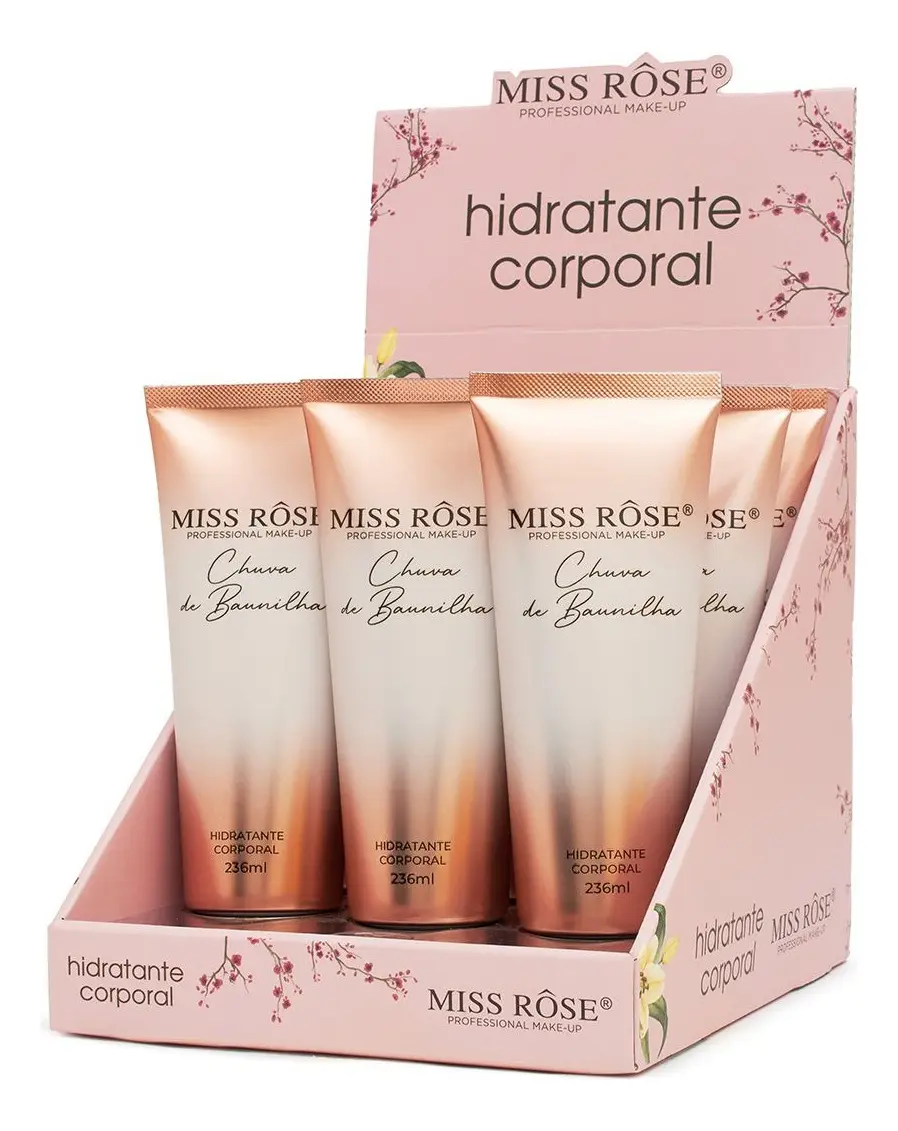 Hidratante Corporal Chuva de Baunilha Miss Rôse 236ml