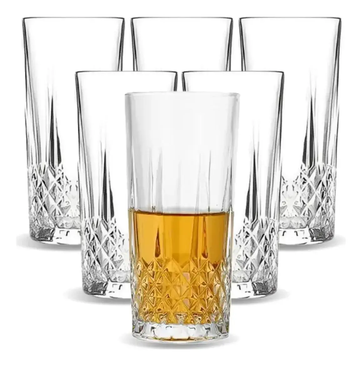 Jogo 6 Copos Long Drink Darques 330ml