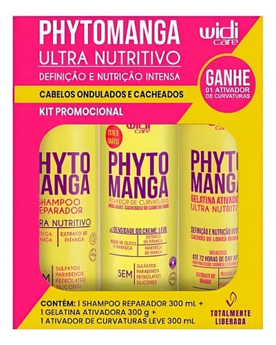 Widi Care Kit Promocional Phytomanga Ultra Nutritivo