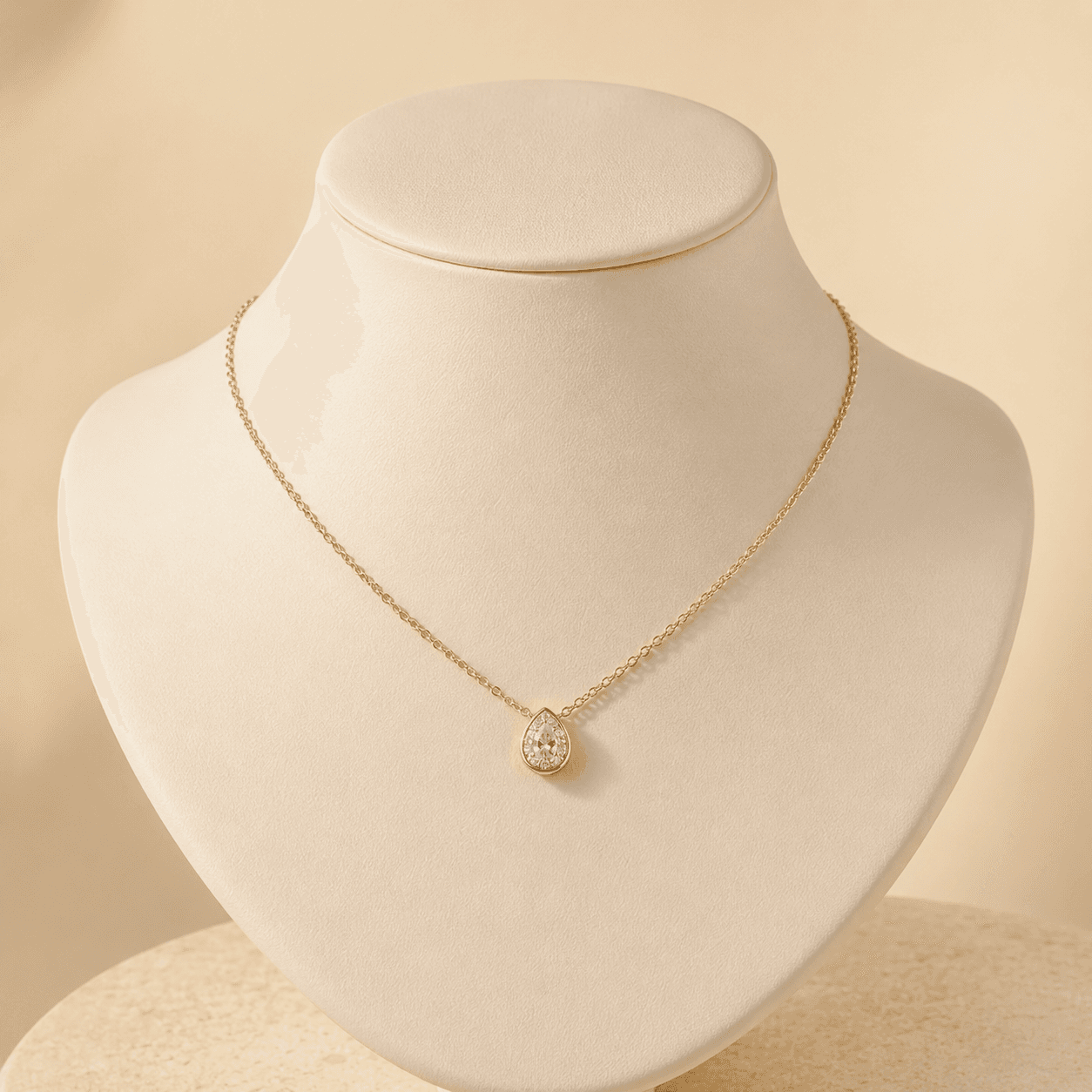 Choker Gota Banhado a Ouro 35cm